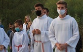 Poświęcenie krzyża epidemicznego