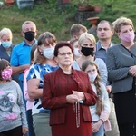 Poświęcenie krzyża epidemicznego