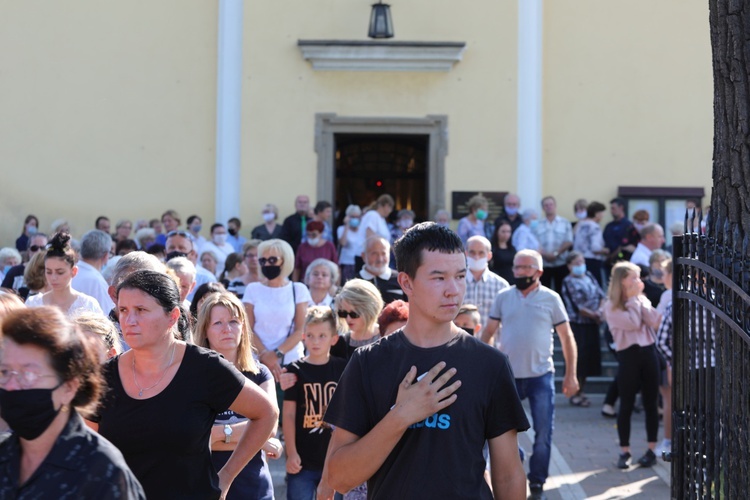 Ostatnie pożegnanie śp. ks. Edwarda Brączka w Bulowicach