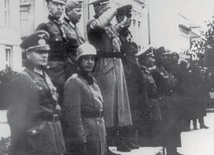 Wspólna defilada wojsk niemieckich i Armii Czerwonej w Brześciu Litewskim 28 września 1939 r.