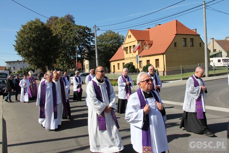 Pogrzeb śp. ks. Jana Wójtowicza w Grębocicach