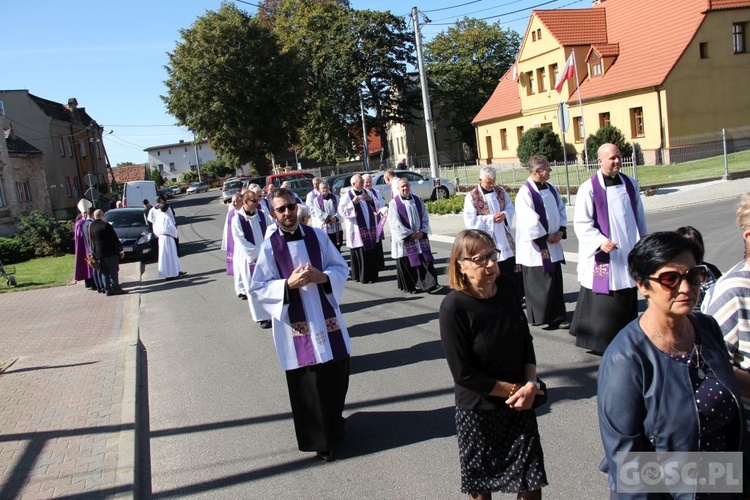 Pogrzeb śp. ks. Jana Wójtowicza w Grębocicach