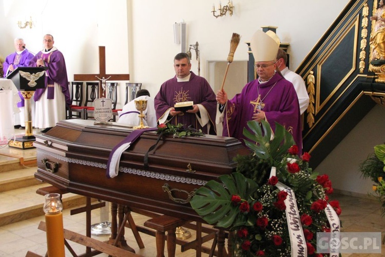 Pogrzeb śp. ks. Jana Wójtowicza w Grębocicach