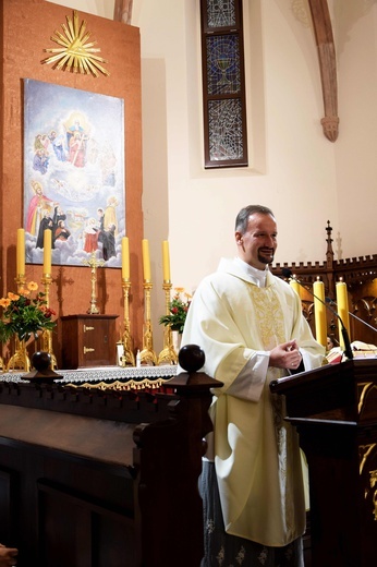 Błogosławieństwo ceremoniarzy w Bobowej