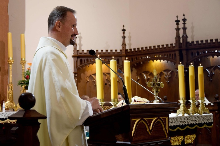 Błogosławieństwo ceremoniarzy w Bobowej