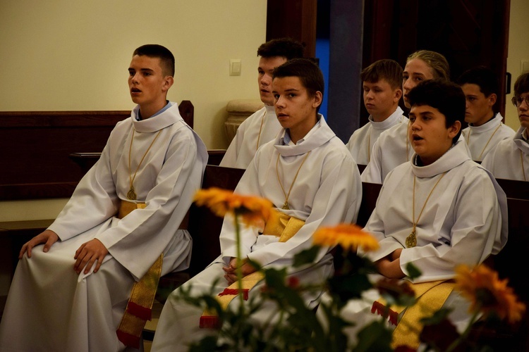 Błogosławieństwo ceremoniarzy w Bobowej