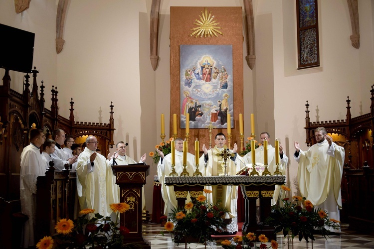 Błogosławieństwo ceremoniarzy w Bobowej