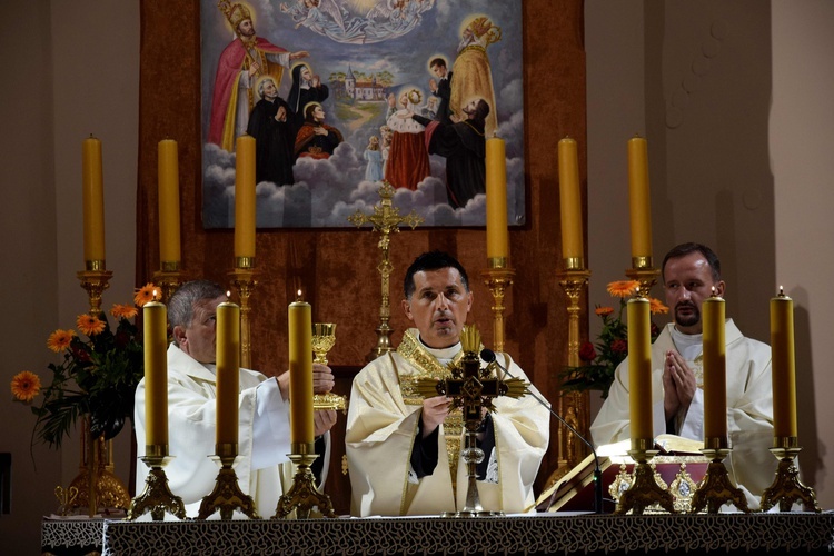 Błogosławieństwo ceremoniarzy w Bobowej