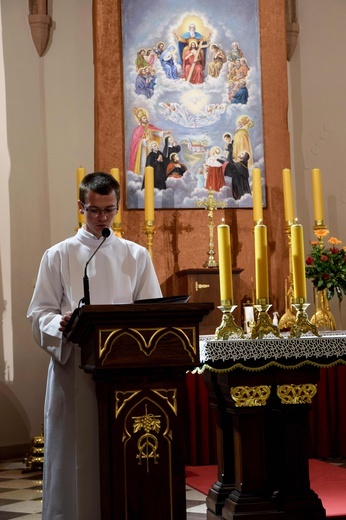 Błogosławieństwo ceremoniarzy w Bobowej