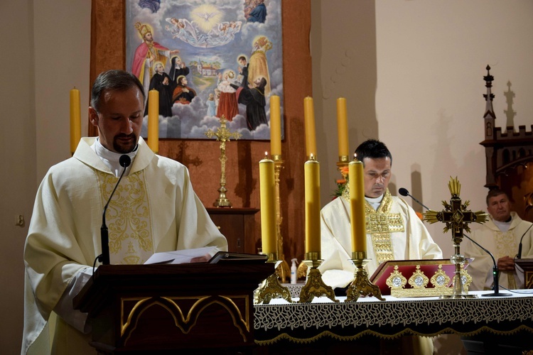 Błogosławieństwo ceremoniarzy w Bobowej