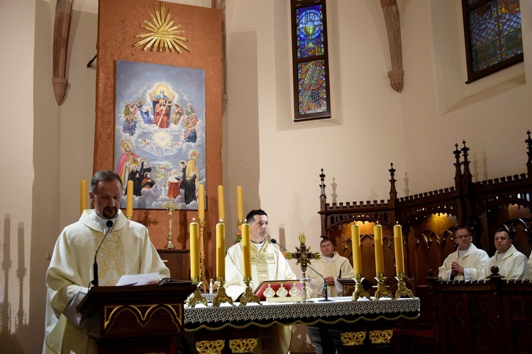 Błogosławieństwo ceremoniarzy w Bobowej