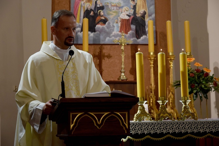 Błogosławieństwo ceremoniarzy w Bobowej