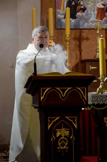 Błogosławieństwo ceremoniarzy w Bobowej