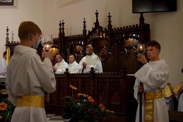 Błogosławieństwo ceremoniarzy w Bobowej