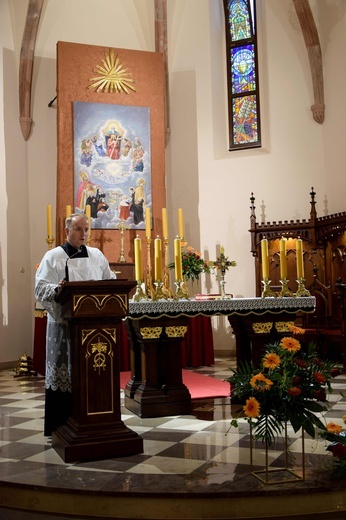 Błogosławieństwo ceremoniarzy w Bobowej