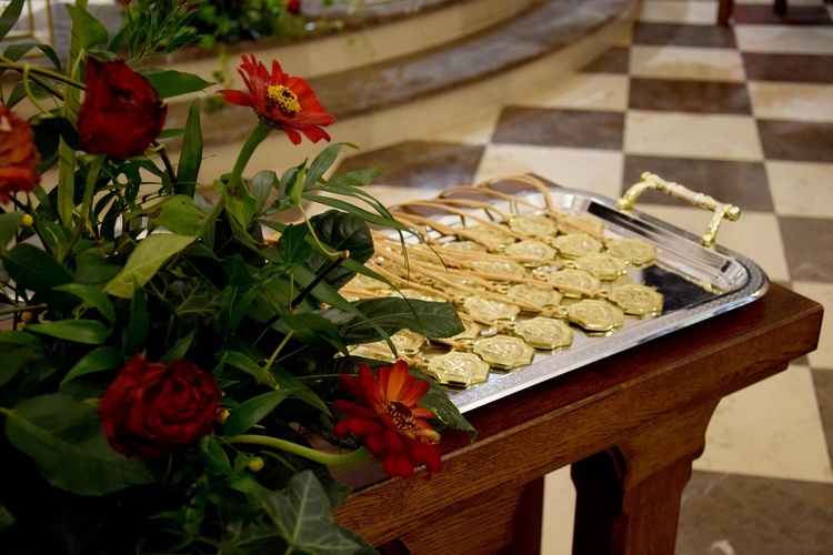 Błogosławieństwo ceremoniarzy w Bobowej