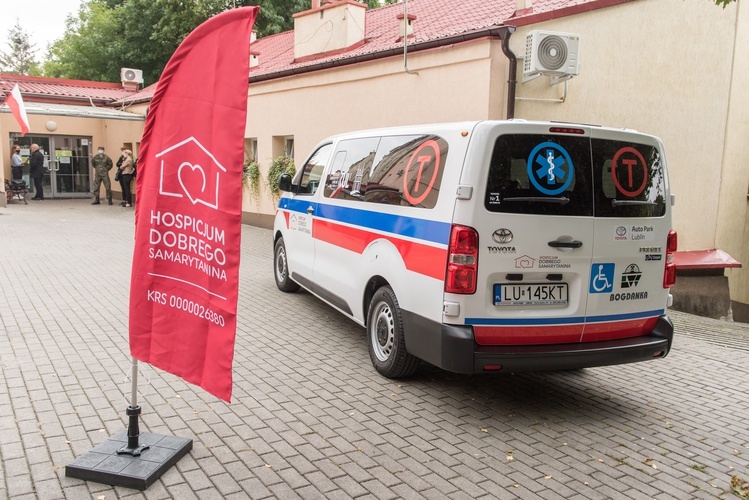 Ambulans dla pacjentów Hospicjum Dobrego Samarytanina