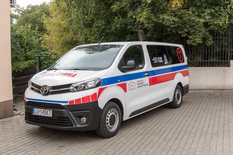 Ambulans dla pacjentów Hospicjum Dobrego Samarytanina