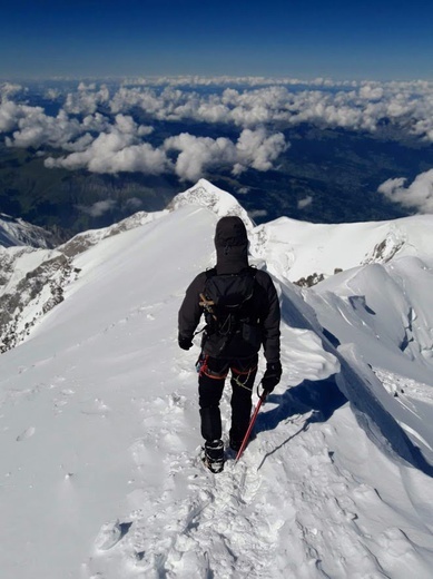 Wyprawa kleryka na Mont Blanc