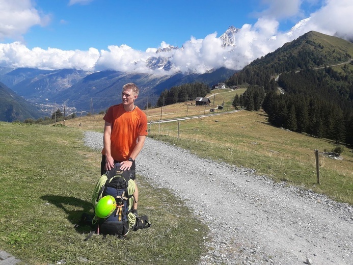 Wyprawa kleryka na Mont Blanc