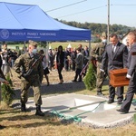 Pogrzeb ppor. Mieczysława Kozłowskiego - Żołnierza Niezłomnego - w Rzykach