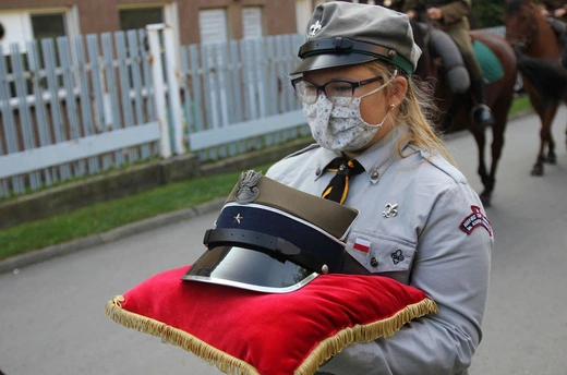 Pogrzeb ppor. Mieczysława Kozłowskiego - Żołnierza Niezłomnego - w Rzykach