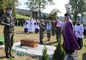 Pogrzeb ppor. Mieczysława Kozłowskiego - Żołnierza Niezłomnego - w Rzykach