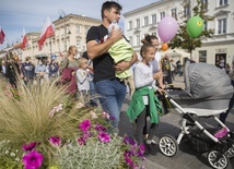 Prezydent Andrzej Duda na Marszu dla Życia i Rodziny