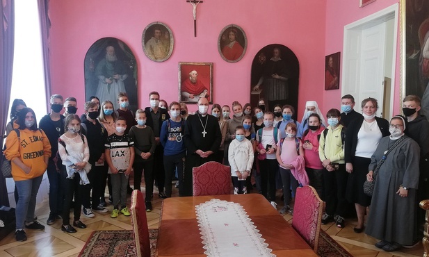 KSM-owicze z Tarnowskich Gór zostali przyjęci przez Prymasa Polski 