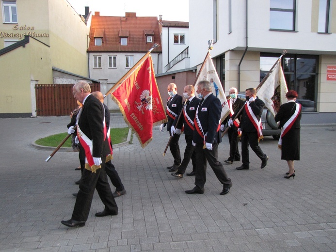 Przasnysz. Nowy sztandar Solidarności