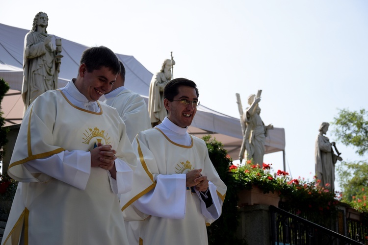 Błogosławieństwo ceremoniarzy w Limanowej