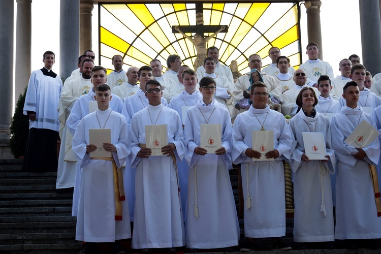 Błogosławieństwo ceremoniarzy w Limanowej