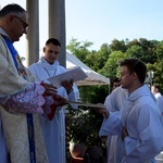 Błogosławieństwo ceremoniarzy w Limanowej
