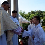 Błogosławieństwo ceremoniarzy w Limanowej