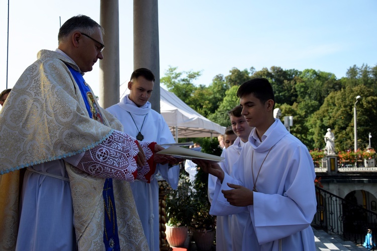 Błogosławieństwo ceremoniarzy w Limanowej