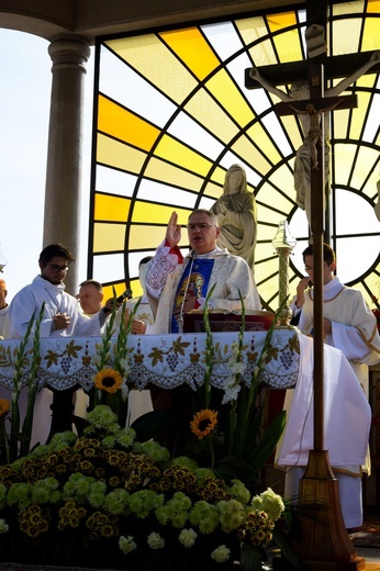 Błogosławieństwo ceremoniarzy w Limanowej