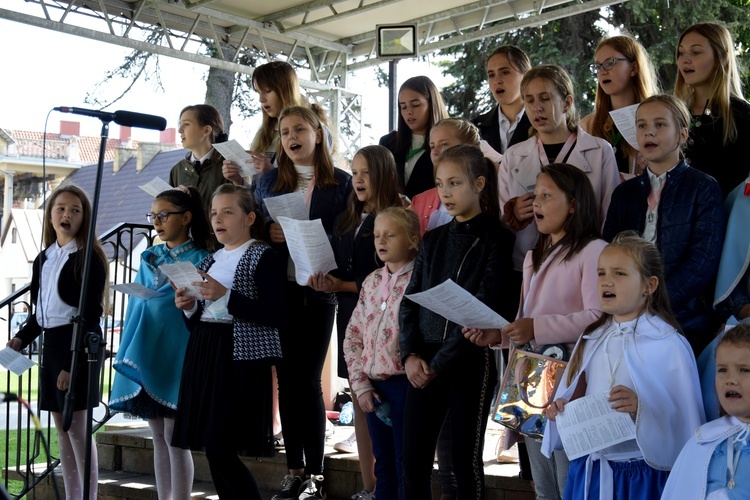 Błogosławieństwo ceremoniarzy w Limanowej