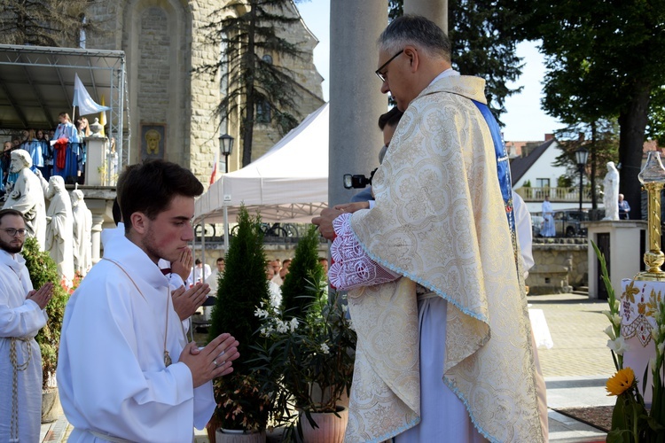 Błogosławieństwo ceremoniarzy w Limanowej