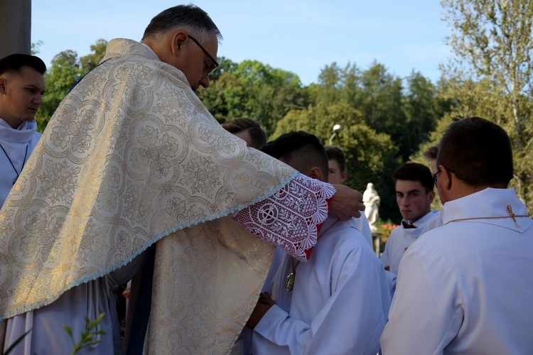 Błogosławieństwo ceremoniarzy w Limanowej