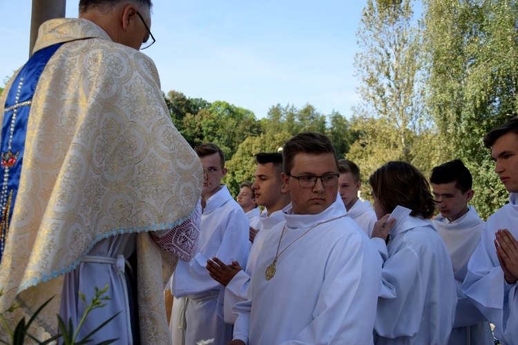 Błogosławieństwo ceremoniarzy w Limanowej