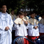 Błogosławieństwo ceremoniarzy w Limanowej