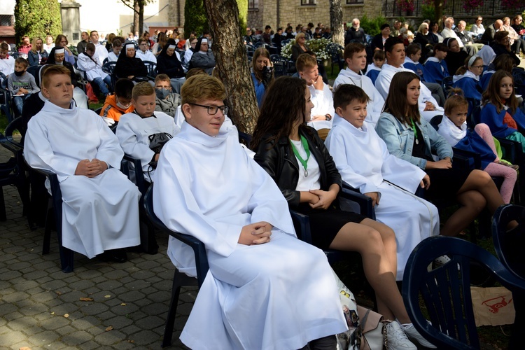 Błogosławieństwo ceremoniarzy w Limanowej