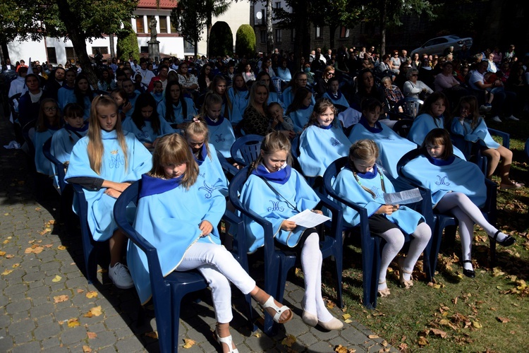 Błogosławieństwo ceremoniarzy w Limanowej