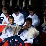 Błogosławieństwo ceremoniarzy w Limanowej