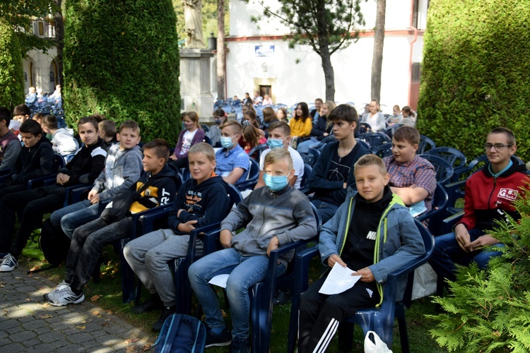 Błogosławieństwo ceremoniarzy w Limanowej