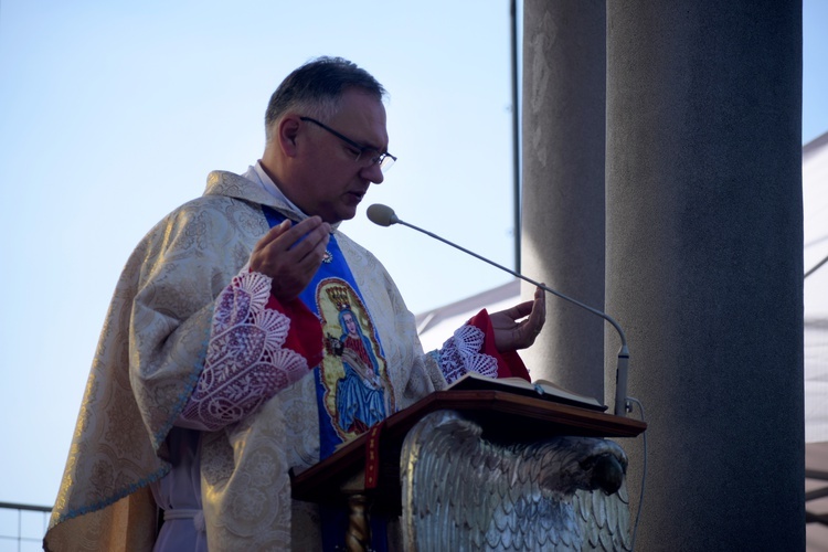 Błogosławieństwo ceremoniarzy w Limanowej