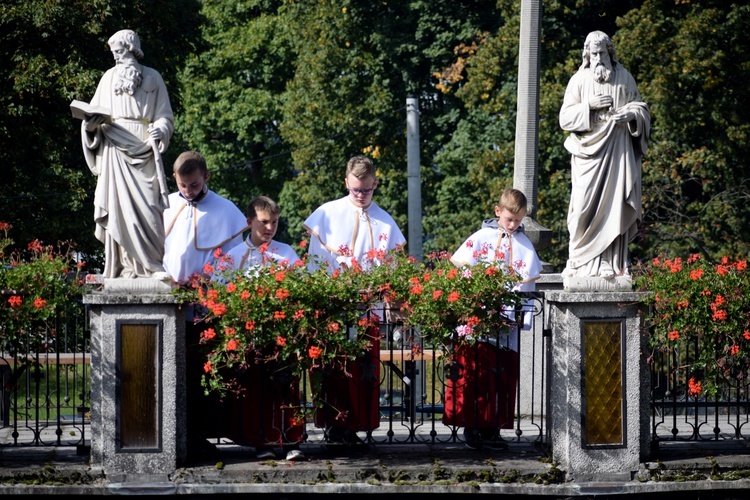 Błogosławieństwo ceremoniarzy w Limanowej