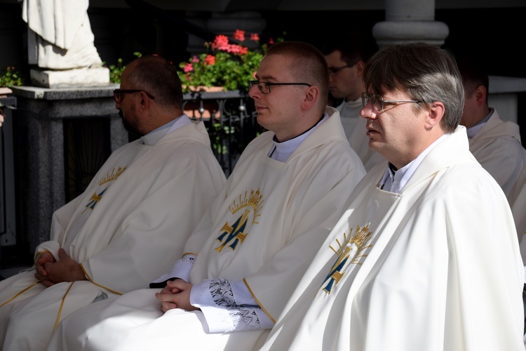 Błogosławieństwo ceremoniarzy w Limanowej