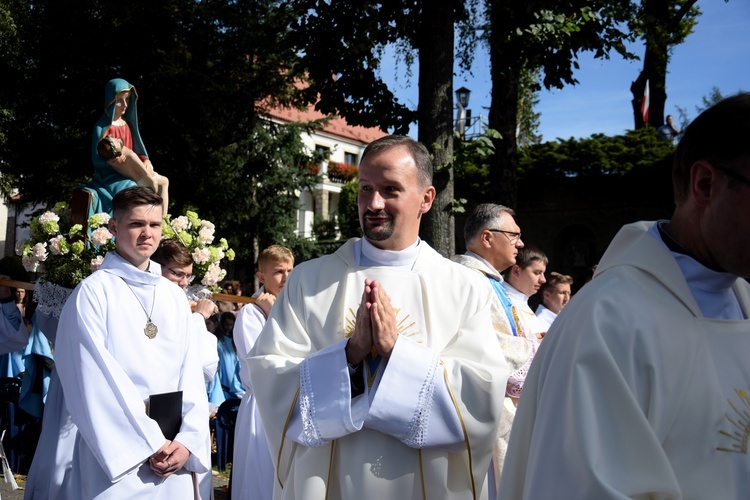 Błogosławieństwo ceremoniarzy w Limanowej