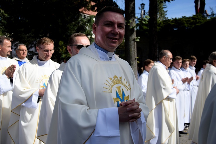 Błogosławieństwo ceremoniarzy w Limanowej